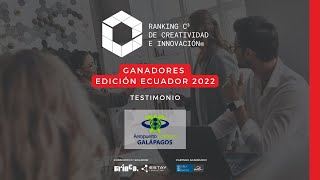 1er Ranking C3 de Creatividad e Innovación Ecuador 2022 - Testimonio Ganador ECOGAL