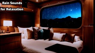 Cozy and Comfortable Campervan with Rain and Thunder Sounds