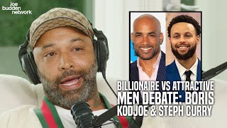 Billionaire vs Attractive Men Debate: Boris Kodjoe and Steph Curry Comparison