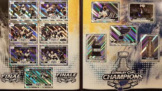 100% Complete Topps 2019-20 NHL sticker collection