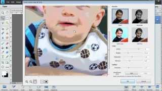 Photoshop Elements 11: Comic Filter