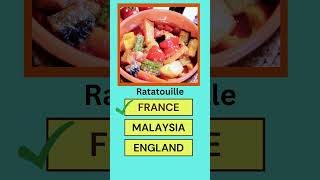 Can You Guess The Country by its Famous Food😍(Hint: Eiffel Tower)??#Trivia #Shorts #quiz #food