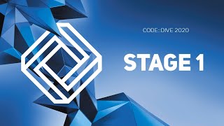 code::dive 2020 stream, stage 1