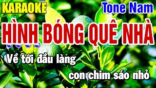 Karaoke Hình Bóng Quê Nhà Nhạc Sống Tone Nam | Beat Yến Như