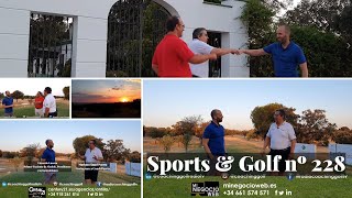 228 SPORTS AND GOLF  EDUARDO LUCENA JOSE MIGUEL FERNANDEZ Y MARIANO PUERTA DESDE GOLF POZOBLANCO