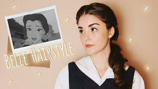 Easy & Vintage "Belle" Inspired Hairstyle | Hair Tutorial