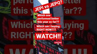 JEPI vs. JEPQ, which one am I buying right now? #shorts #etf #stockmarket