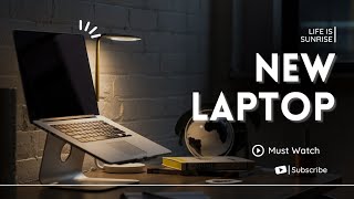 Our new laptop vlog #laptop #laptoplifestyle