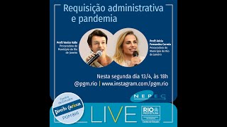 LIVE do PG/CES - Requisição administrativa e pandemias   Parte 2