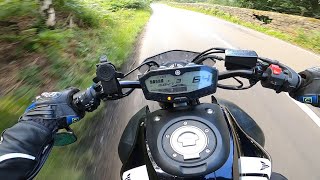 POV Yamaha MT07 PURE sound (holme moss and snake pass)