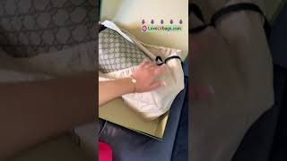 2 Unboxing my dream bag🤎 Louis Vuitton, LV, Gucci, YSL, Chanel, Dior, Fendi, Prada 🐚