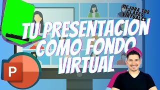 Como compartir tu pantalla como fondo virtual en Zoom