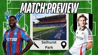 FULHAM MATCH PREVIEW @FulhamPulse | AGBINONE START? #cpfc #crystalpalace #premierleague #ffc