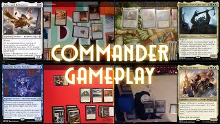 Commander Gameplay: Storvald v. Tameshi v. Rafiq v. Lulu and Guild Artisan