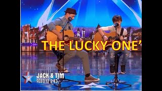 THE LUCKY ONES by Tim and Jack Original Family Song / Golden Buzzer