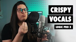 Make your VOCALS POP in your MIX - [Logic Pro X]