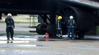 International Fire Training Centre - Aircraft Engine Fire