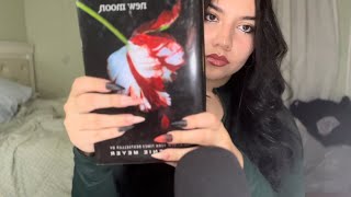 asmr showing you my twilight books ༉‧₊˚🕯️📕🩸