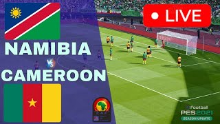 Namibia vs Cameroon LIVE 🔴 Africa Cup of Nations, Qualification, Group J ⚽ LIVE Match Now