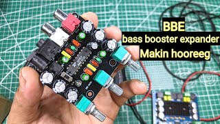 REVIEW BBE BASS BOOSTER EXPANDER MAKIN HOREGG LURR