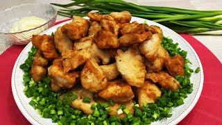 Выпросила Рецепт в кафе из Курицы!!! Вкусные куриные Наггетсы! Теперь всегда так готовлю!