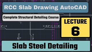 Slab Drawing | How to Prepare Slab Drawing/Detailing in AutoCAD | slab ki drawing kaise banaye