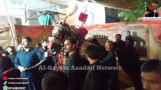 8 Muharram jaloos Shabeeh -e-Zuljanah Baramadgi - Qama zani -At Mansoorabad