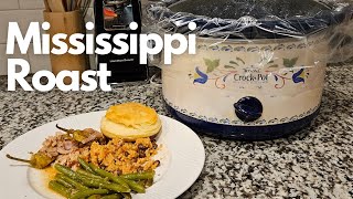 Crocktober ~  Mississippi Roast | 1 Cropckpot Meal Every Sunday in October | Sooo Good!!