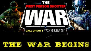 the war has begun CALL OF DUTY VS. XDEFIANT