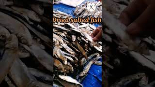 Cheap dried fish in the  market #Shorts