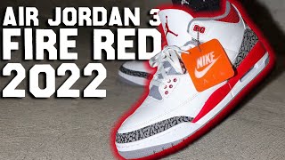 FINAL LOOK! Jordan 3 Fire Red: Best Brick Of 2022!