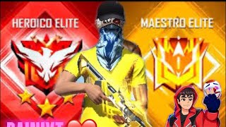 SUBIENDO A MAESTRO EN DE-CLASIFICATORIA🔥!!free fire!!🔥