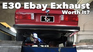 E30 Ebay Exhaust