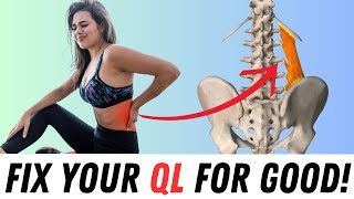 How to FIX Your Tight Quadratus Lumborum (QL) for Good! 💪 (3 Easy Exercises for Lasting Relief