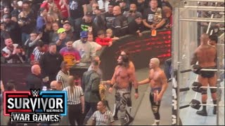 Seth Rollins held back off air during CM Punk return!! WWE Survivor Series War Games 11/25/23