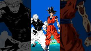 Goku vs Gojo Comparison Video #goku #dragonball #gojo #anime