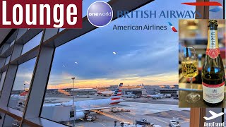 NEW GREENWICH LOUNGE NEW YORK JFK TERMINAL 8 | AMERICAN AIRLINES - BRITISH AIRWAYS BUSINESS 4K