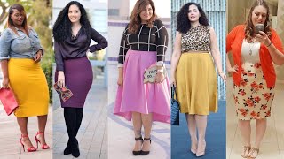 Stylish Skirt Outfits for Plus Size Women | Flaunt Your Curves with Confidence