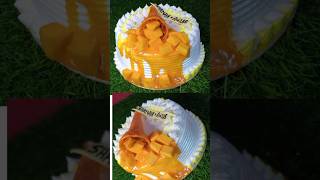 Real mango flavor cake/cake design using  ice cream cone🍦#mangocake #cone #shortfeed #yputubeshorts