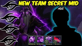 Adz New TEAM Secret MIDLANE : GRAND MASTER TIER VOID SPIRIT !!