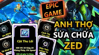 EPIC GAME VỚI ZED "SIÊU TỰ ĐỘNG HÓA" BIẾN ẢO LIÊN TỤC | ARENA | PLAYLOL2K