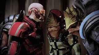 Mass Effect 2 Legendary Edition Shepard headbutts Krogan