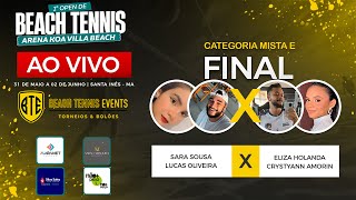 FINAL MISTA E -  LUCAS OLIVEIRA / SARA SOUSA  X  CRYSTYANN AMORIN / ELIZA HOLANDA