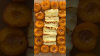 Baked Halloumi with Apricots