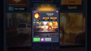 Clash royal cards irl - fireball #shorts #clips #clashroyale #viral #fireball #cars