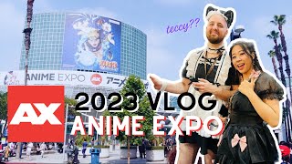 I Met Tectone!? Anime Expo 2023 and LA ✈️ VLOG