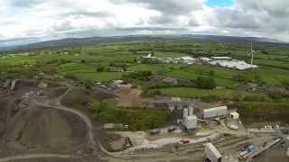 FPV flight to Mallusk Quarry 1.4 Km