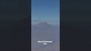 Mount Damavand Iran #shorts #iran #amazingplaces #airplane