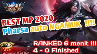 Match RANKED TERCEPAT Mobile Legend | Ranked mobile legends tercepat