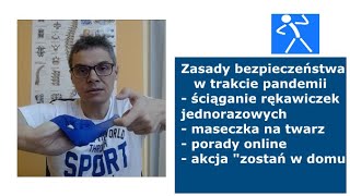 Jak bezpiecznie ściągać rękawiczki jednorazowe I Maseczka I Konsultacje online I 🇵🇱 🇪🇺